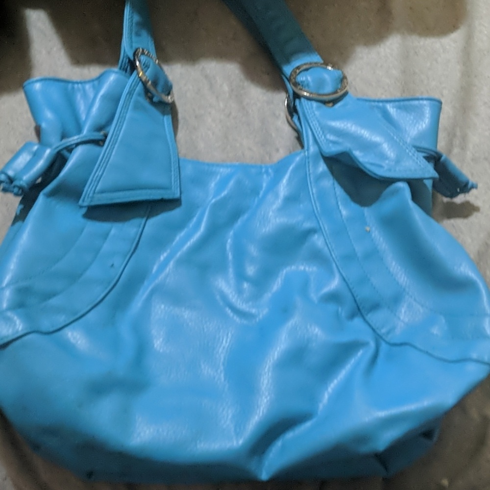 Blue Roxy purse